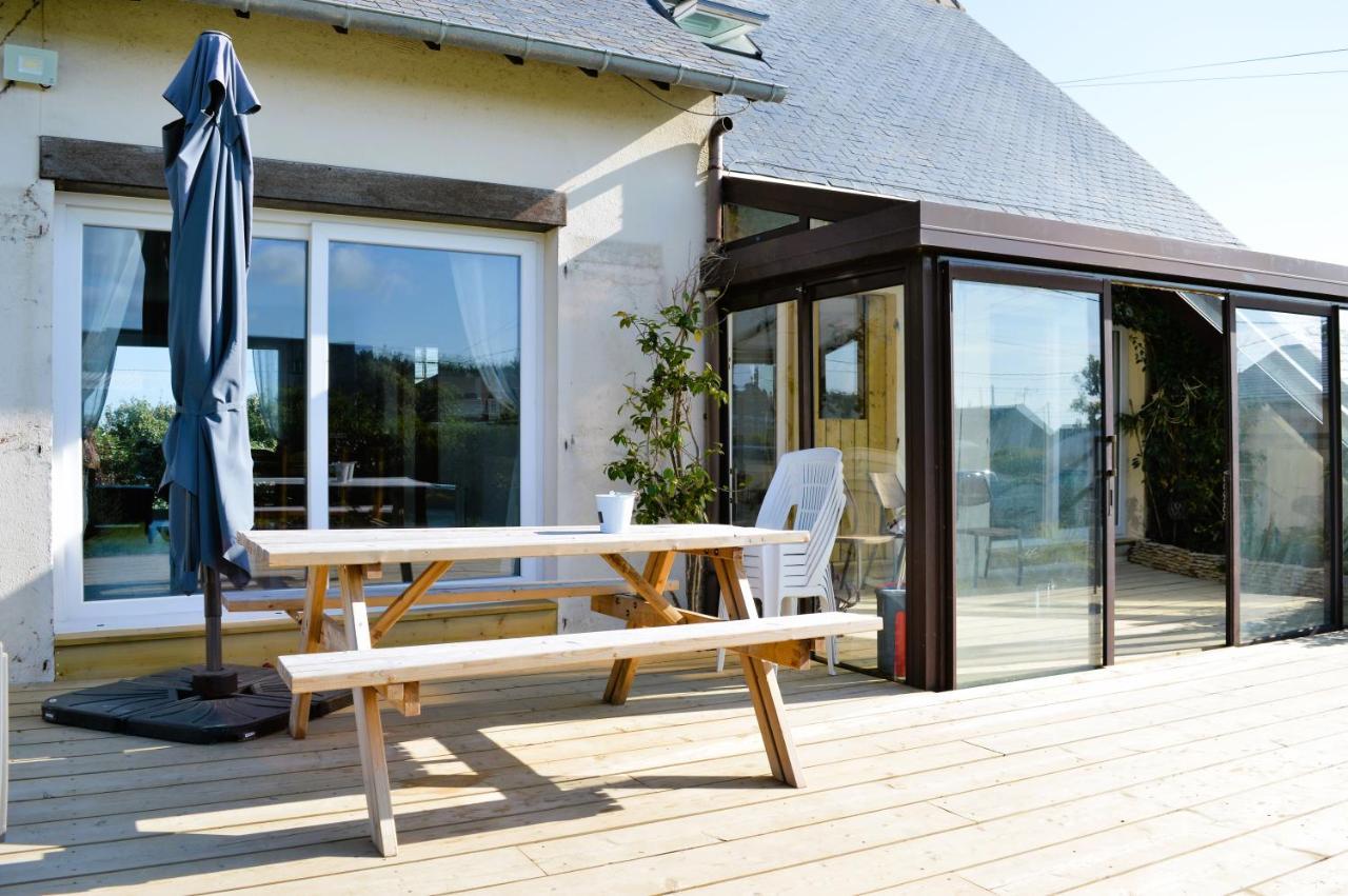 La Maison Penchee, Avec Jardin A 50M De La Plage Asnelles Exterior foto