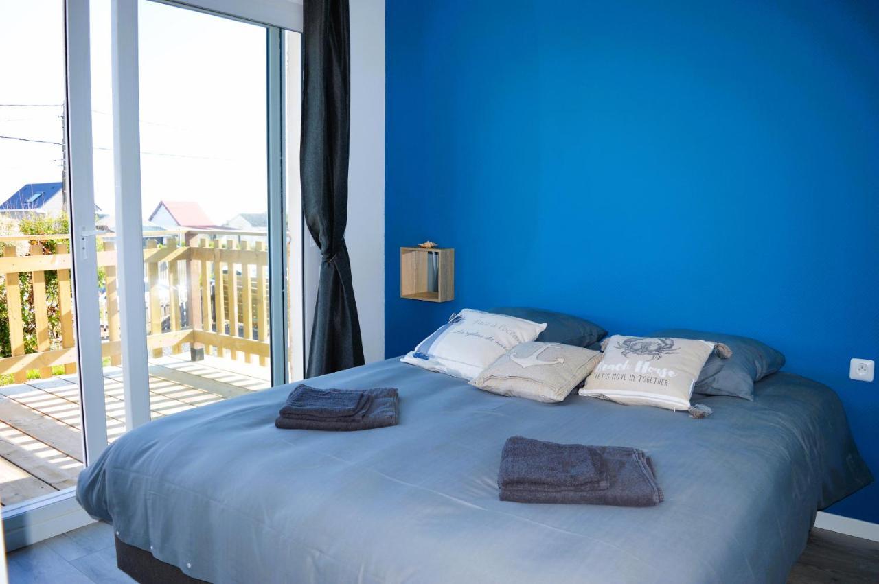 La Maison Penchee, Avec Jardin A 50M De La Plage Asnelles Exterior foto