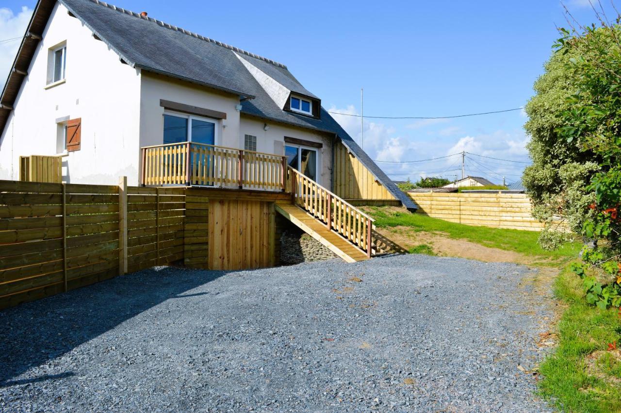 La Maison Penchee, Avec Jardin A 50M De La Plage Asnelles Exterior foto