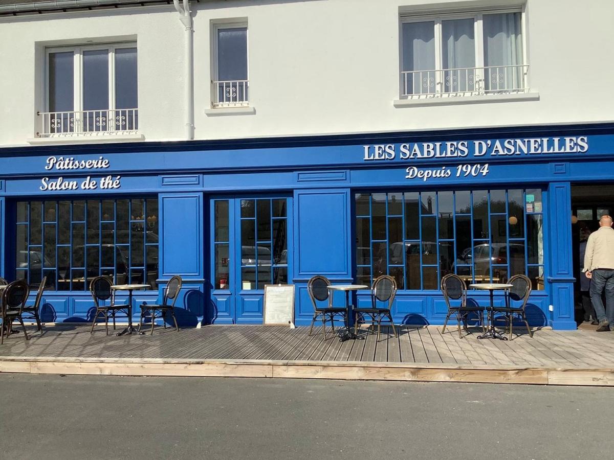 La Maison Penchee, Avec Jardin A 50M De La Plage Asnelles Exterior foto